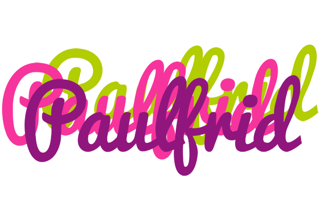 Paulfrid flowers logo