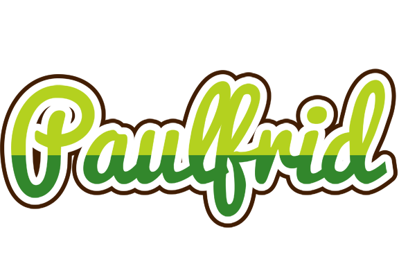 Paulfrid golfing logo