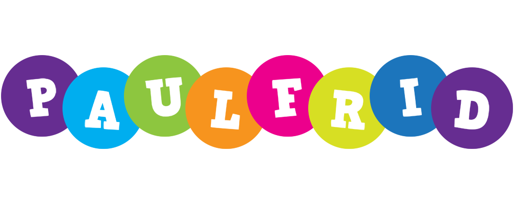 Paulfrid happy logo