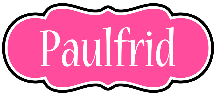 Paulfrid invitation logo