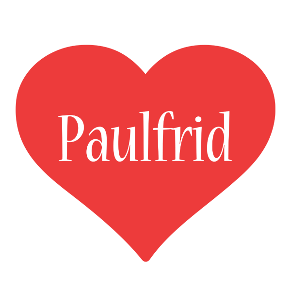 Paulfrid love logo