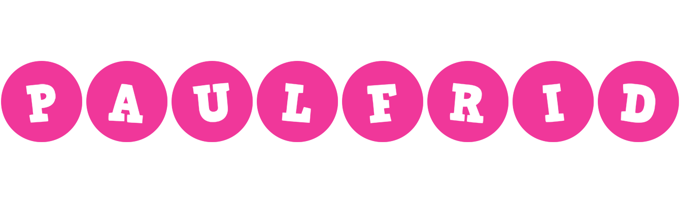 Paulfrid poker logo