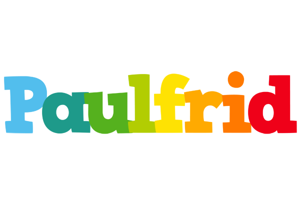 Paulfrid rainbows logo