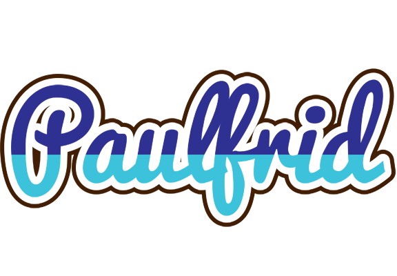 Paulfrid raining logo