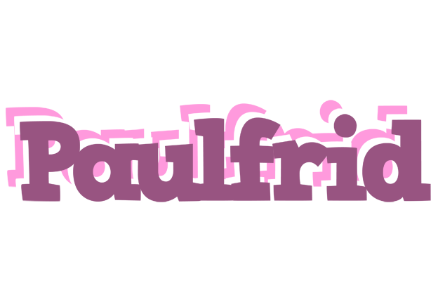 Paulfrid relaxing logo