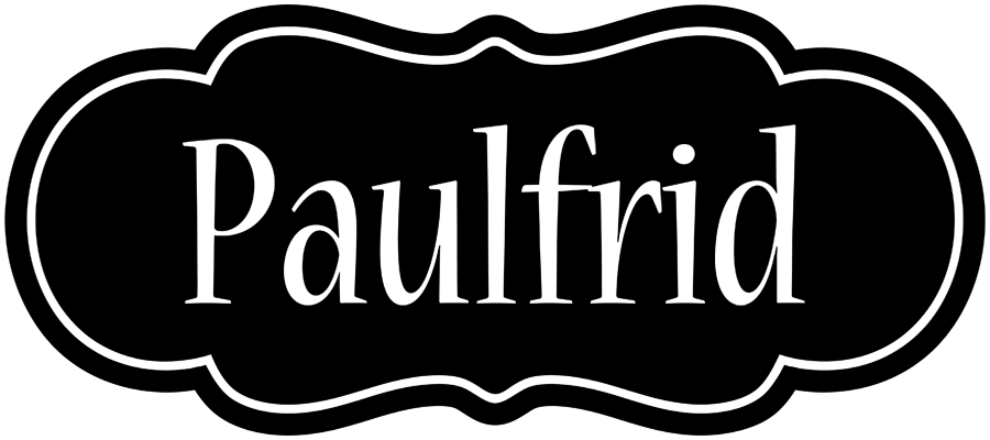 Paulfrid welcome logo