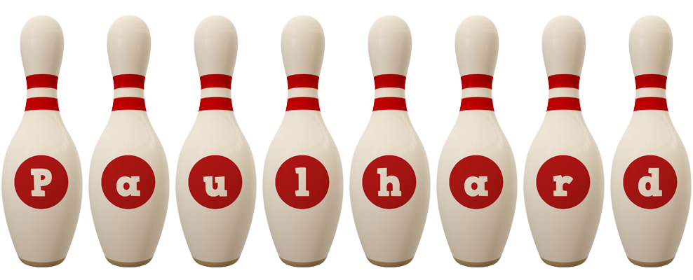 Paulhard bowling-pin logo