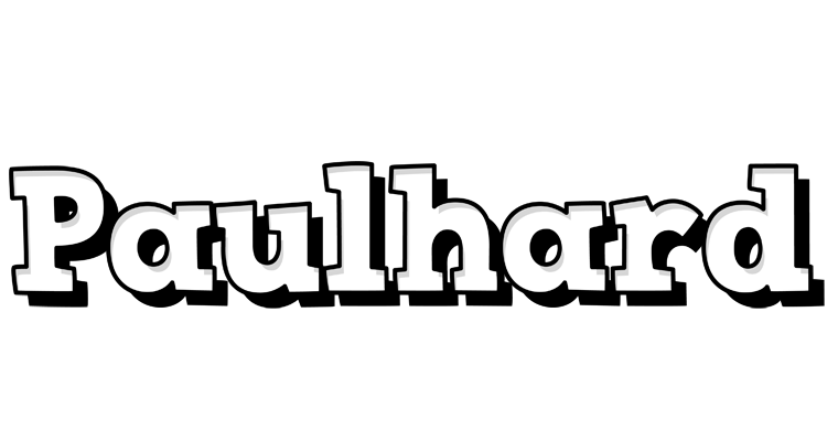 Paulhard snowing logo