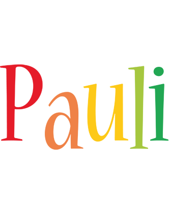 Pauli birthday logo
