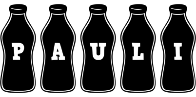 Pauli bottle logo