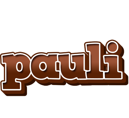 Pauli brownie logo