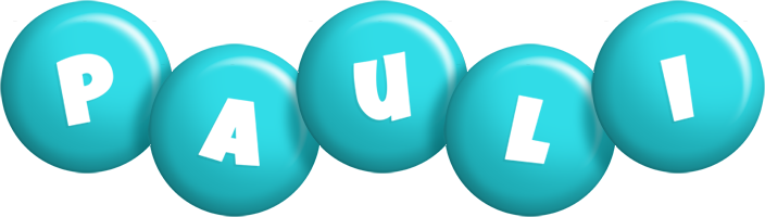 Pauli candy-azur logo