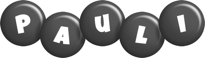 Pauli candy-black logo