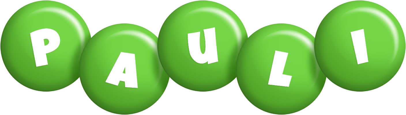 Pauli candy-green logo