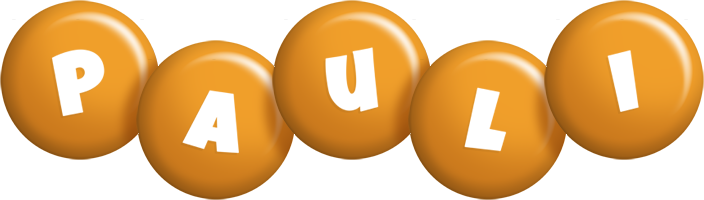 Pauli candy-orange logo