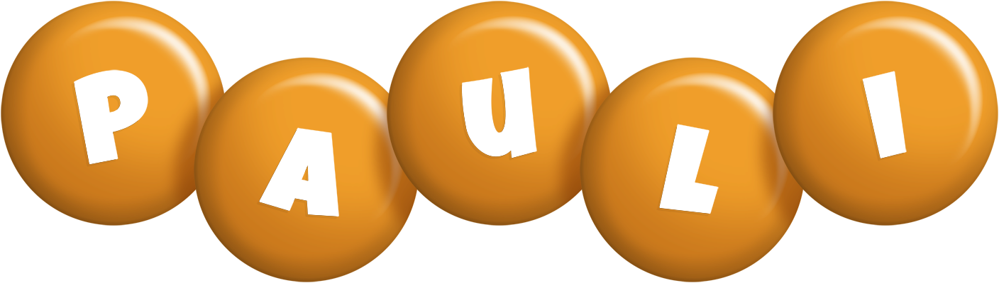 Pauli candy-orange logo