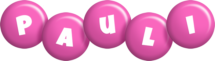 Pauli candy-pink logo