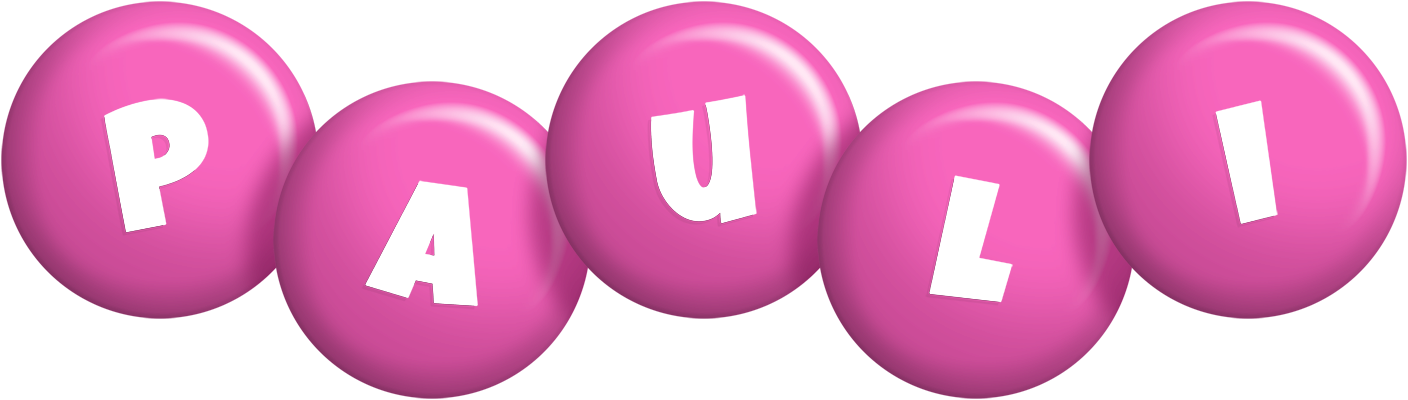 Pauli candy-pink logo