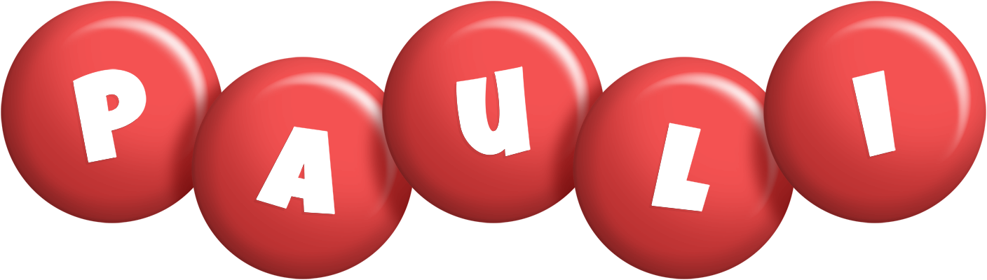 Pauli candy-red logo