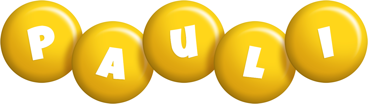 Pauli candy-yellow logo