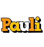 Pauli cartoon logo