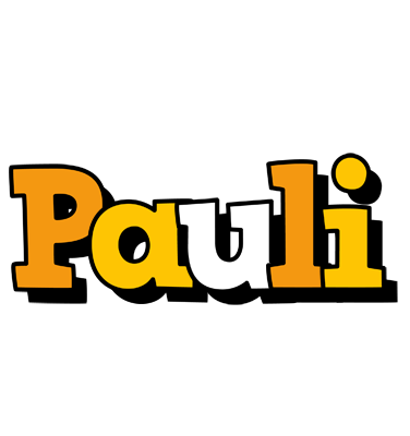 Pauli cartoon logo