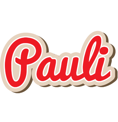 Pauli chocolate logo