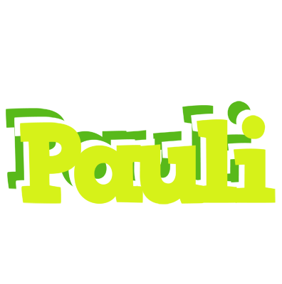 Pauli citrus logo