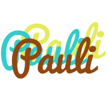 Pauli cupcake logo
