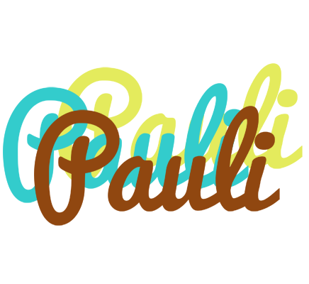 Pauli cupcake logo