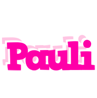 Pauli dancing logo