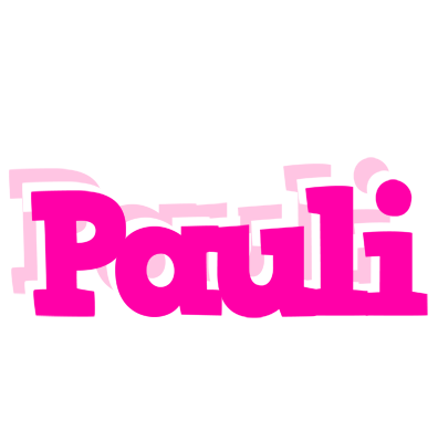 Pauli dancing logo