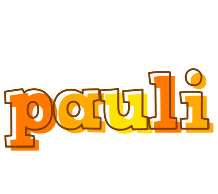 Pauli desert logo