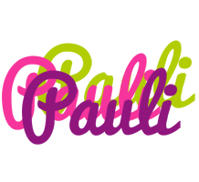 Pauli flowers logo