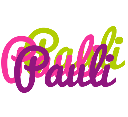 Pauli flowers logo