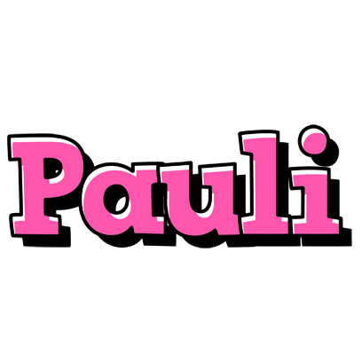 Pauli girlish logo