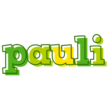 Pauli juice logo