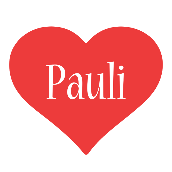 Pauli love logo