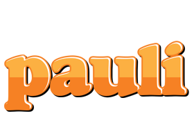 Pauli orange logo