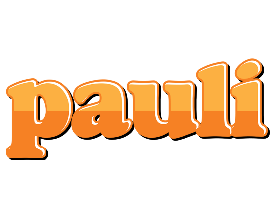 Pauli orange logo