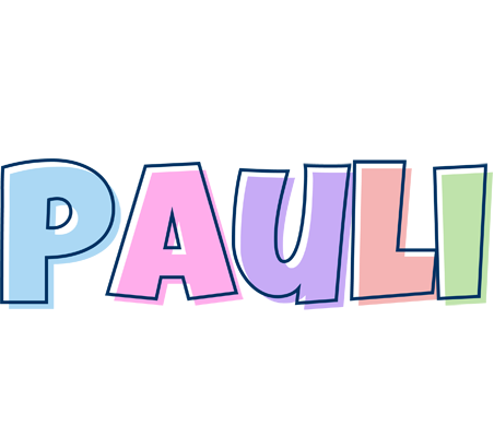Pauli pastel logo