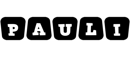 Pauli racing logo
