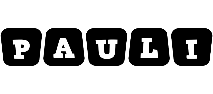 Pauli racing logo