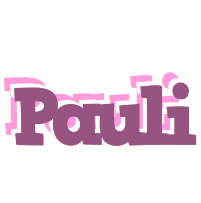 Pauli relaxing logo