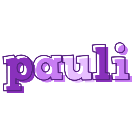 Pauli sensual logo