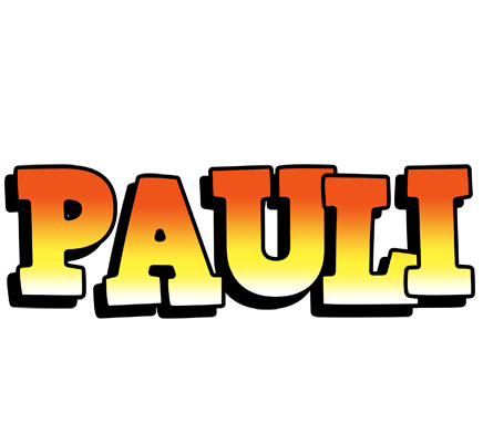 Pauli sunset logo