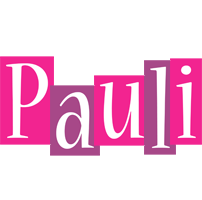 Pauli whine logo