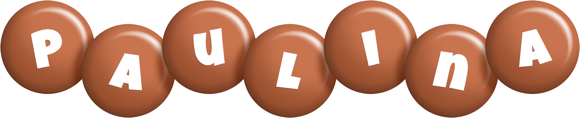 Paulina candy-brown logo