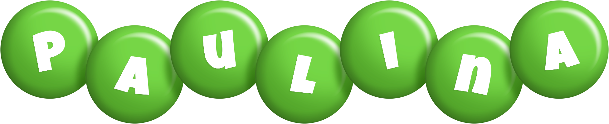 Paulina candy-green logo