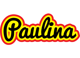 Paulina flaming logo